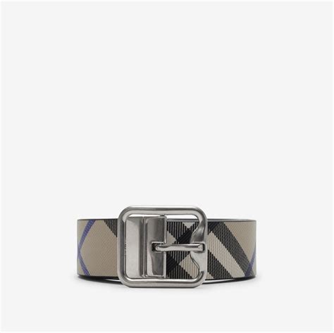 burberry graffiti belt buckle price|Reversible Check B Buckle Belt in Lichen/slate/silver .